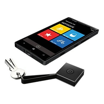 Nokia Безжичен сензор за намиране на вещи за Nokia смартфони - Nokia Wireless Proximity Sensor Treasure Tag WS-2 (черен) (WS-2)