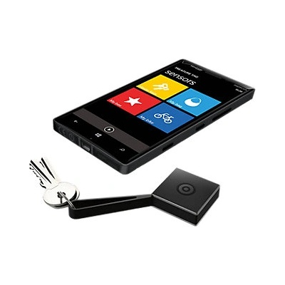 Nokia Безжичен сензор за намиране на вещи за Nokia смартфони - Nokia Wireless Proximity Sensor Treasure Tag WS-2 (черен) (WS-2)