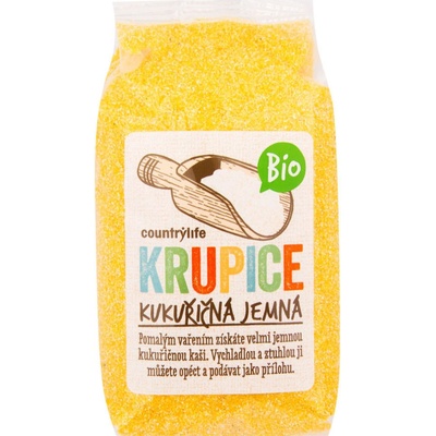 Country Life Krupice kukuřičná jemná Bio 400g