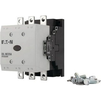 Eaton Контактор EATON DILM225A/22(RAC240), 139547 - 380 V 400 V 110 kW, 2 N/O, 2 NC, RAC 240: 190 - 240 V 50/60 Hz, AC работа, Винтова връзка (139547)