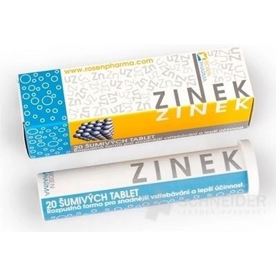 RosenPharma ZINOK eff 20 tabliet