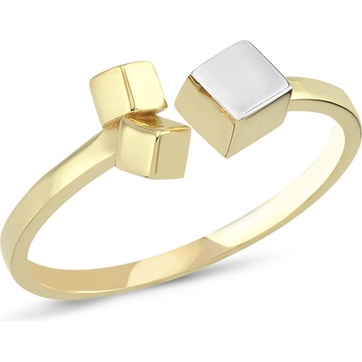 Lillian Vassago Zlatý prsteň s otvorenou obrúčkou LLV66 GR106Y