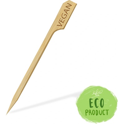 Wimex Napichovadlo bambusové ,,VEGAN,, 9cm