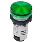 Schneider Electric Signal lamp 22mm green 24V AC/DC LED XB7EV03BP