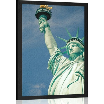 Plakát Socha svobody - 20x30 silver