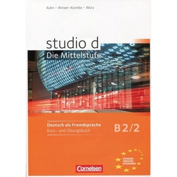 studio d: Die Mittelstufe B2/2 učebnice němčiny a pracovní sešit vč. audio CD k prac. sešitu
