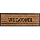 ESSCHERT DESIGN BEST FOR BOOTS s kokosovým vláknem a nápisem Welcome přírodní s černou 75 x 25 cm