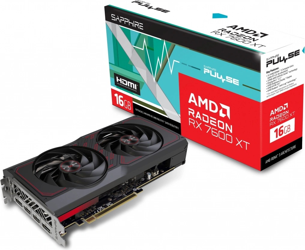 Sapphire Radeon RX 7600 XT PULSE 16GB GDDR6 11339-04-20G - Heureka.sk