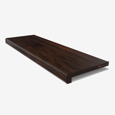 Vnitřní parapet dřevotřískový 580x40 mm, Tmavý ořech – Sleviste.cz