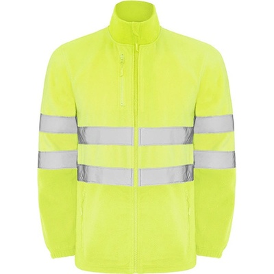 Roly Altair Fleecová mikina Hi Viz HV9305 Fluor Yellow 221