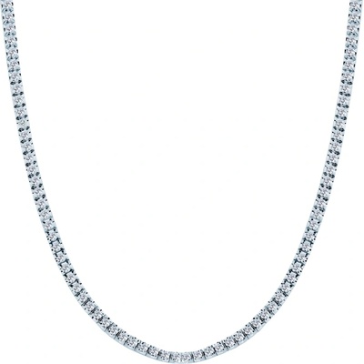 SAVICKI Тенис колие Share Your Love 3.0 mm: бяло злато, диаманти