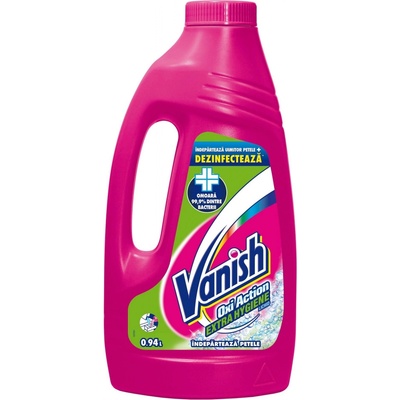 Vanish Oxi Action Extra Hygiene tekutý odstraňovač škvŕn 940 ml