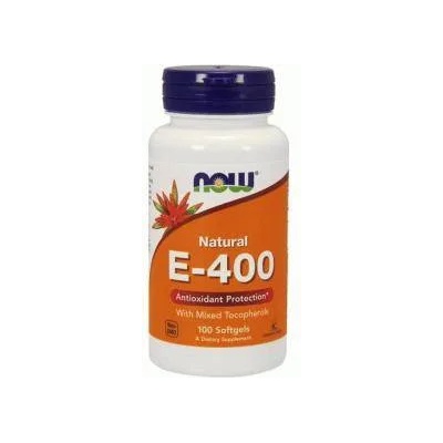 NOW Витамин Е-400 - Vitamin E-400 IU MT - 100 дражета - NOW FOODS, NF0892