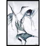 Malerifabrikken Картина 50x70 cm Crane - Malerifabrikken (966-1427-050070-BL1)