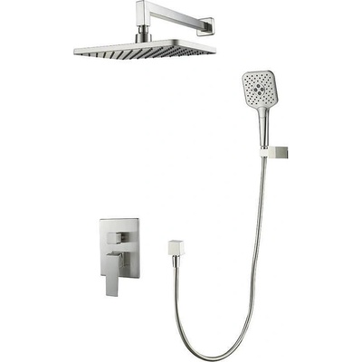 Inter Ceramic Месингов смесител за вграждане 8123191brush nickel (8123191brush nickel)