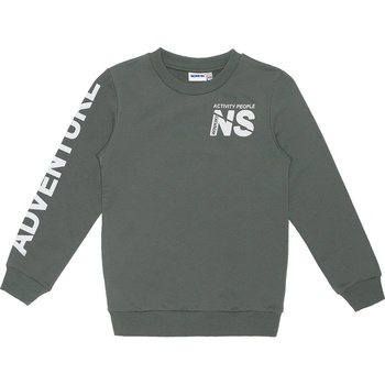 Winkiki WJB 02838 chlapčenská mikina khaki