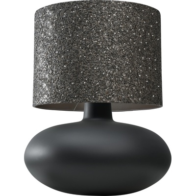Kaspa Настолна лампа Sawa Stone непрозрачна основа черна (41134108)
