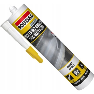 Soudal Strešný silikónový 300 ml transparentná