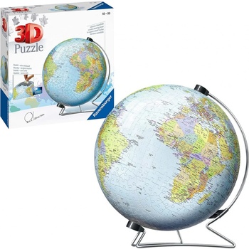 Ravensburger 3D Puzzleball Globus anglický 540 ks