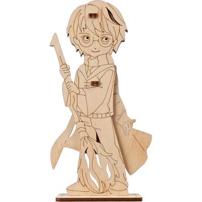 UGEARS 3D vybarvovací puzzle Harry Potter 5 ks