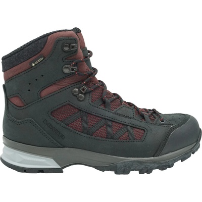 Lowa Дамски туристически обувки Lowa Women's Nevada GTX Mid Walking boots - Anthracite / Burgundy - размер 37, 5 (EU) (119-1180-0111)