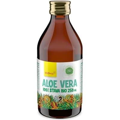 Wolfberry Aloe vera šťáva 100% BIO 0,5 l – Zboží Mobilmania