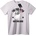 NOONEBRAND Тениска Клуб Мопс 100% Любители - 3XL, White