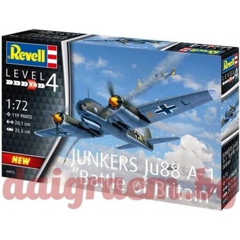 Image 1 of Revell Хоби модел REVELL 04972 - Junkers Ju 88 A-1 Battle of Britain (R04972)