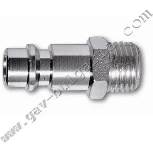 GAV Съединител бърза връзка - резба пневматичен 1/4", 33 мм gav 113/1 (gav 113/1)