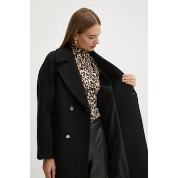 Morgan Палто с вълна Morgan GITI в черно преходен модел GITI (GITI)