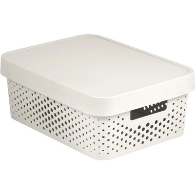 Curver Box INFINITY DOTS 11L - bílý