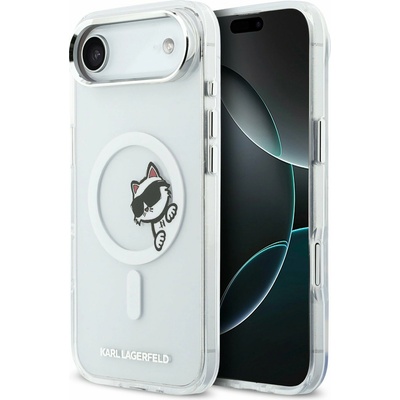 KARL LAGERFELD IML Choupette Peekaboo MagSafe Задна Обвивка за iPhone Air Transparent Karl Lagerfeld | Byal | МЪЖЕ | UNI