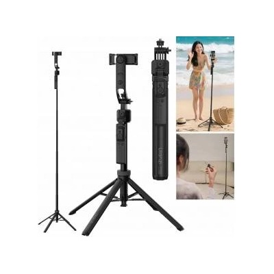 Ulanzi Tripod 163cm Selfie Stick Auto Tracking + Remote Control for Phone / Ulanzi / Tt23