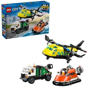 LEGO® City - Airplane, Service Truck & Hovercraft Remix (60505)