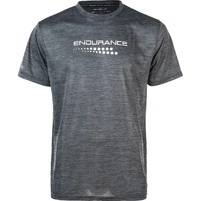 ENDURANCE Мъжка спортна тениска ENDURANCE Portofino S/S Performance Tee Sport shirt - Black (016-8761-0313)