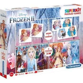 Clementoni SuperKit Frozen 2 Пъзел За момичета 4+ години 2 x 30 + 48 + 28 бр