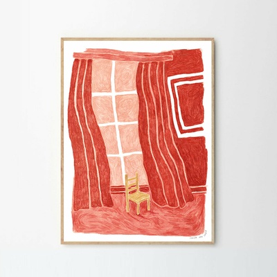 Moikka Plagát Goodmorning it's Tomorrow by Anouk van Cleef A4 (21x27cm)