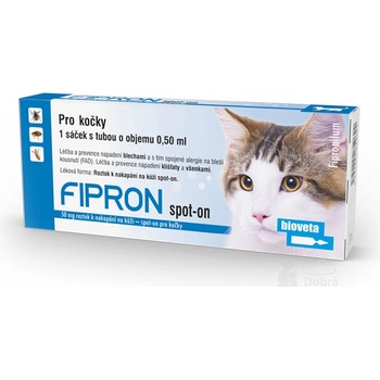 Fipron Spot-on Cat 50 mg 1 x 0,5 ml