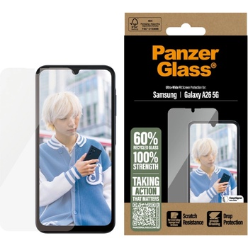 Panzer Стъклен протектор PanzerGlass за Samsung Galaxy A26 5G, UWF, Прозрачен