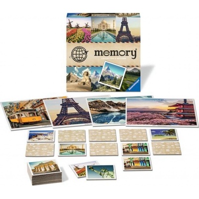 Ravensburger Pexeso Sběratelská kolekce: Cestujeme kolem světa