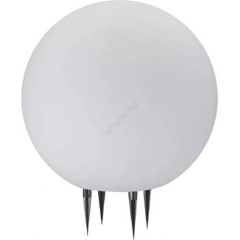 Polux Екстериорна лампа ARGENTO 1xE27/15W/230V Ø 30 см IP65 бял (SA2271)