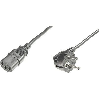 Digitus 2.50 m čierna; AK-440100-025-S