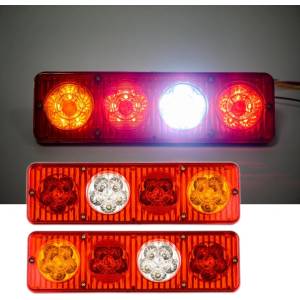  Комплект led стопове мигач задна светлина 24v за камион бус ТИР, ремарке st0152