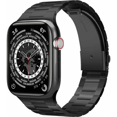 Elago Каишка за смарт часовник Elago Metal Stainless Steel Band, за Apple Watch 38мм/40мм/41мм, неръждаема стоманена, черен (EAW-MTBAND41-BK)