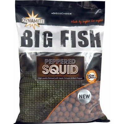 Dynamite Baits Boilies Big Fish Peppered Squid 20 mm 1,8 kg
