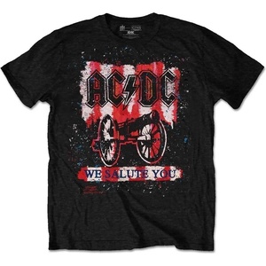 AC/DC We Salute You Bold Тениска с къс ръкав Black S (GDAACDCTS03MB01)