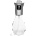 Horecano HORECANO-Стъклена бутилка за олио/оцет със спрей ХРОМ 200ml (HC-931158) (0402) (01931158)