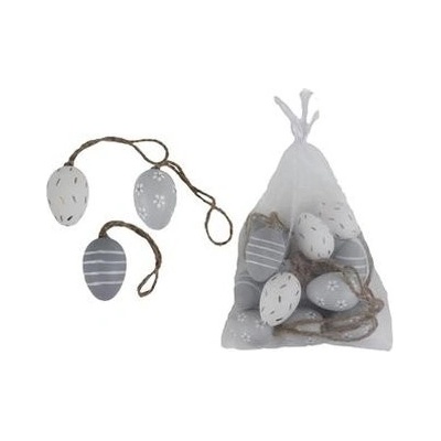 Dekoračné vajíčka, 12 ks X4782