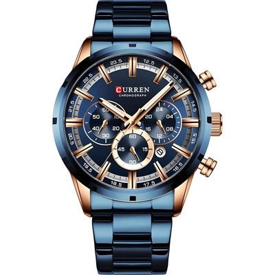 Curren Часовник curren lu-6226 - Син kp6226 (lu-6226)