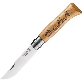 Opinel Сгъваем нож Opinel Animalia №8, острие 8.5 см, заек (002333-pe)
